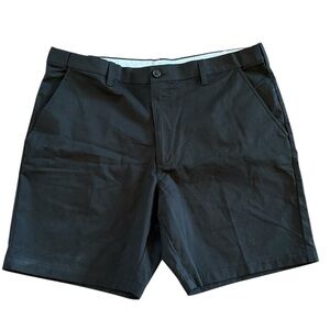 Croft and Barrow Black Flat‎ Front Shorts Size 40